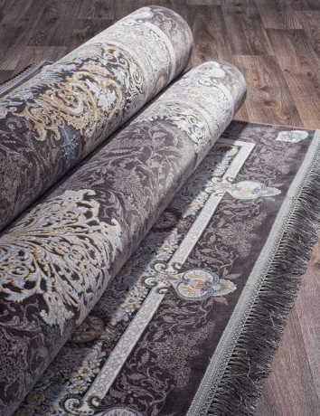 Иранский ковер FARSI 1200 G247-DARK-GRAY-STAN