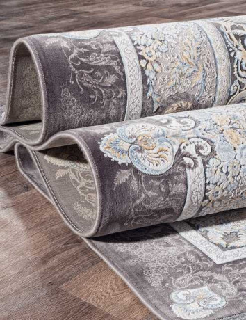 Иранский ковер FARSI 1200 G247-DARK-GRAY-STAN