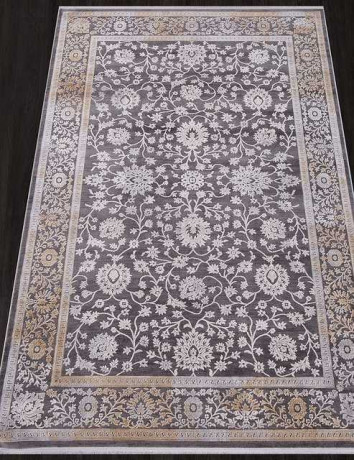 Турецкий ковер MILANO-20403B-D-GREY-L-YELLOW-STAN