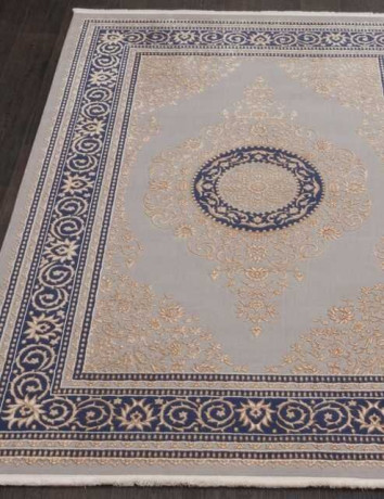 Турецкий ковер QATAR-33030-035-NAVY-STAN