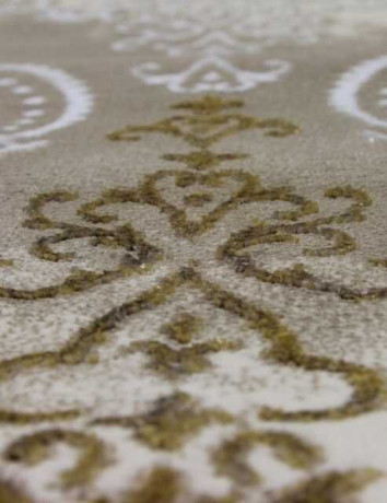 Турецкий ковер PACHA-07824Y-POLY-C-BEJ-POLY-C-OVAL