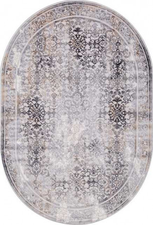 Турецкий ковер EFES-G545D-WHITE-D-VIZON-OVAL