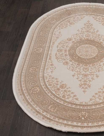 Турецкий ковер QATAR-33030-070-BEIGE-OVAL