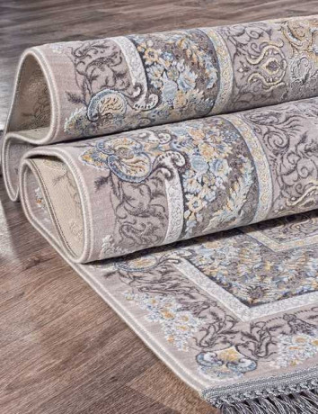 Иранский ковер FARSI 1200 G247-LIGHT-GRAY-STAN