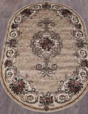 Ковёр COLIZEY-D467-BEIGE-OVAL