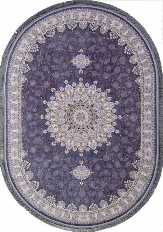 Иранский ковер FARSI 1200 G253-BLUE-C-OVAL