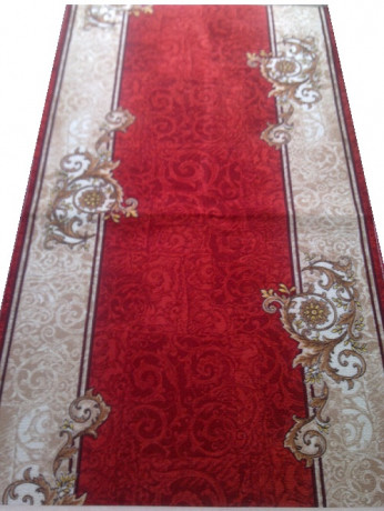 Дорожка паласная ''Ариадна красный''