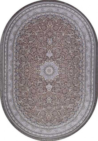 Иранский ковер FARSI 1200 G254-GRAY-OVAL