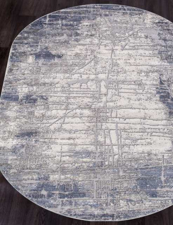 Турецкий ковер OPERA-5801A-BLUE-OVAL