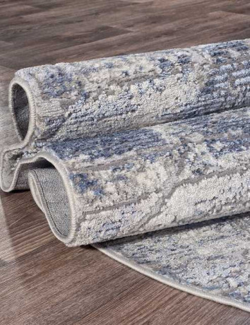 Турецкий ковер OPERA-5801A-BLUE-OVAL