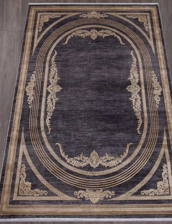 Турецкий ковер MILANO-21071B-D-GREY-L-YELLOW-STAN