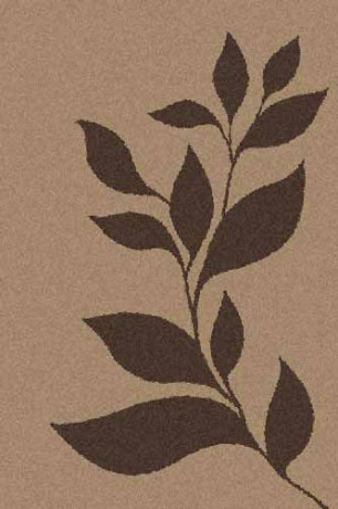 Прямоугольный ковер PLATINUM T647 D.BEIGE-BROWN