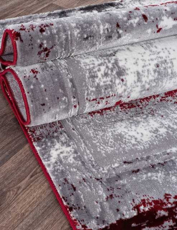 Турецкий ковер SATINE-S107B-KOYU-GREY-COKEN-RED-STAN