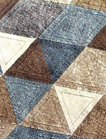 Ковёр MATRIX D578-BEIGE-BLUE