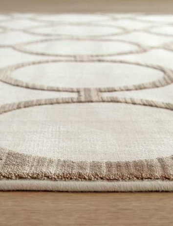 Турецкий ковер SARDES-TRUVA-08421B-BROWN-BROWN-STAN