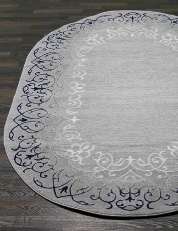 Турецкий ковер PACHA-07829G-POLY-C-A-GRI-POLY-OVAL