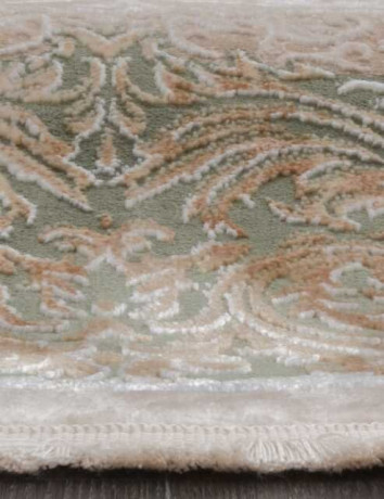 Турецкий ковер QATAR-33031-040-GREEN-OVAL