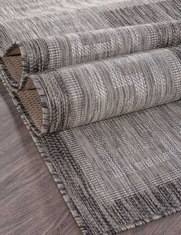 Ковёр VEGAS-S002-DARK-GRAY-STAN