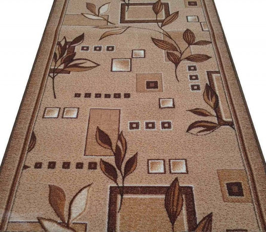 Дорожка паласная ''Лилия бежевый''