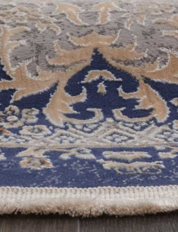 Турецкий ковер QATAR-33342-035-NAVY-OVAL