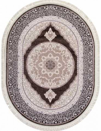 Ковёр MOROCCO D763-BROWN-OVAL
