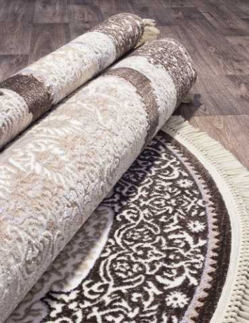 Ковёр MOROCCO D763-BROWN-OVAL