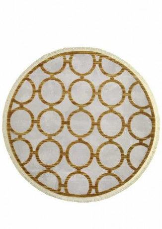 Турецкий ковер SARDES-TRUVA-08421Y-GOLD-GOLD-DAIRE