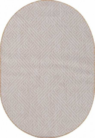 Ковёр VEGAS-S115-CREAM-OVAL