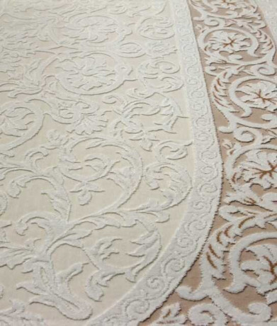 Турецкий ковер HUNKAR-07902A-PINK-PINK-OVAL