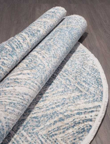 Ковёр MOROCCO-D854-BLUE-OVAL