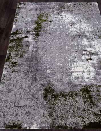 Турецкий ковер SATINE-S122A-KOYU-GREY-COKEN-GREEN-STAN