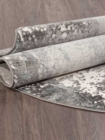 Ковёр ATLANTIS-D996-GRAY-OVAL