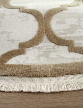 Турецкий ковер SARDES-TRUVA-08422B-BROWN-BROWN-DAIRE