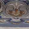 Турецкий ковер QATAR-33525-030-BLUE-OVAL