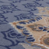 Турецкий ковер QATAR-33525-030-BLUE-OVAL