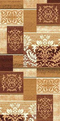 Ковровая тканная дорожка Диана 11 бежевый