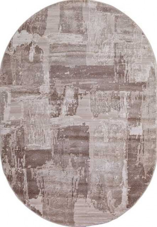 Турецкий ковер ARMINA-03710A-BROWN-BROWN-OVAL