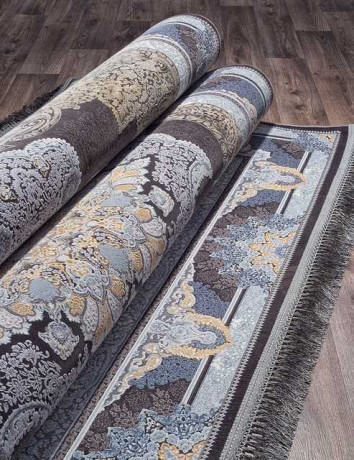 Иранский ковер FARSI-1200-266-DARK-GRAY-STAN