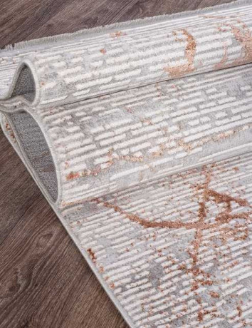 Турецкий ковер DIOR-5851B-GREY-RUST-STAN