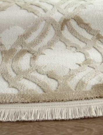 Турецкий ковер SARDES-TRUVA-08423A-BEIGE-BEIGE-DAIRE