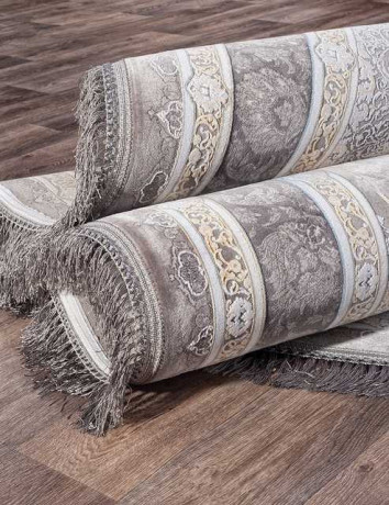 Иранский ковер FARSI 1200 G258-GRAY-OVAL