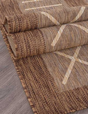 Ковёр VEGAS-S003-BROWN-STAN