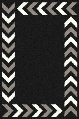 Прямоугольный ковер PLATINUM T638 BLACK