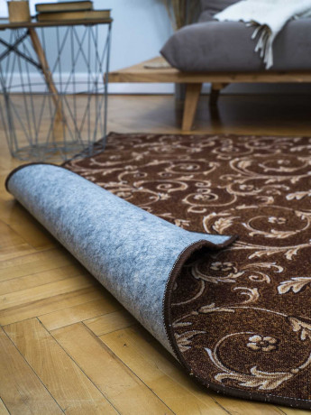 Паласное покрытие ''Вензель этюд Коричневый''