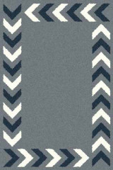 Прямоугольный ковер PLATINUM T638 BLUE