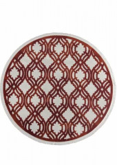 Турецкий ковер SARDES-TRUVA-08423R-RED-RED-DAIRE