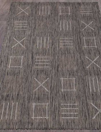 Ковёр VEGAS-S003-DARK-GRAY-STAN