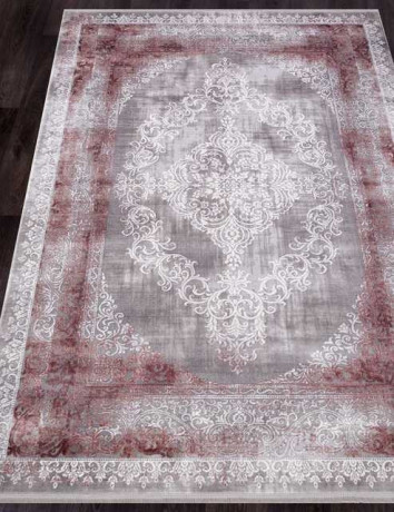 Турецкий ковер DIOR-5860C-GREY-PINK-STAN