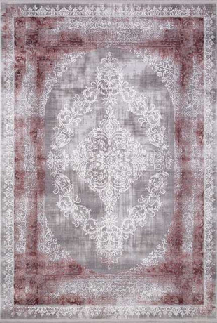 Турецкий ковер DIOR-5860C-GREY-PINK-STAN