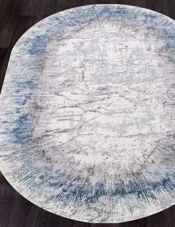 Турецкий ковер MODA-9800-ACIK-GRI-OVAL